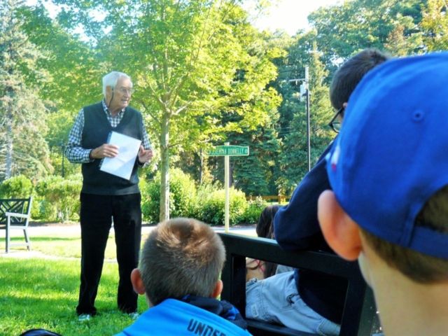 Fred with students 2014 Fred with students 2014